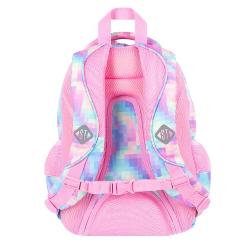 St.Majewski Plecak PASTEL PIXELS 4 KOMORY St.Majewski (bpl-58)