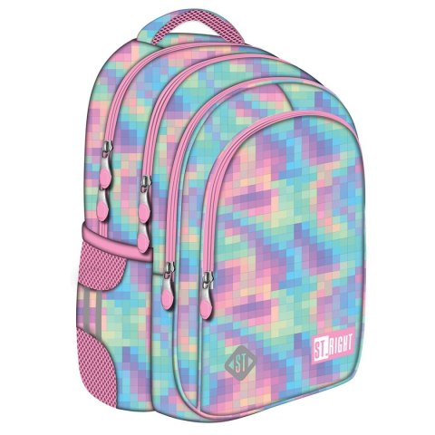 St.Majewski Plecak PASTEL PIXELS 4 KOMORY St.Majewski (bpl-58)