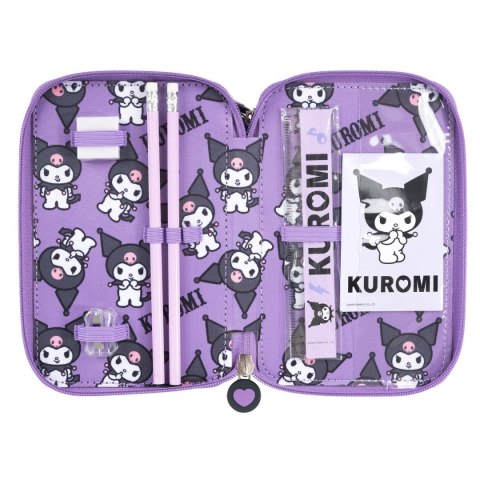 St.Majewski Saszetka KUROMI Violet potrójny fiolet St.Majewski