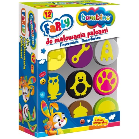 St.Right Farba do malowania palcami Bambino 15ml 12 kolor. St.Right