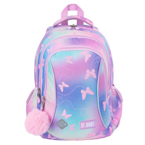 St.Right Plecak PINK BUTTERFLIES 3-KOMORY St.Right (BP-26)
