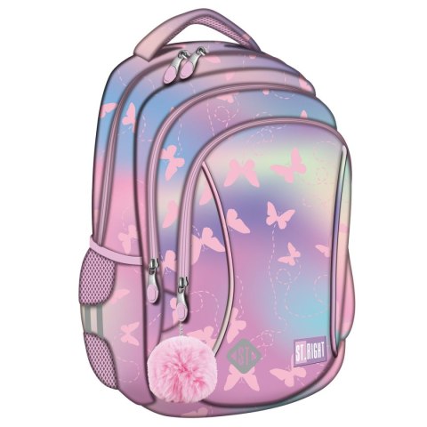 St.Right Plecak PINK BUTTERFLIES 3-KOMORY St.Right (BP-26)