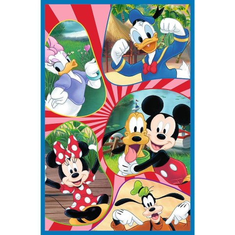 Trefl Puzzle Myszka Miki Ekipa Myszki Miki 3x80 el. Trefl (34887)