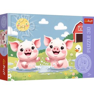Trefl Puzzle Wesołe życie na wsi 30 el. Trefl (18334)