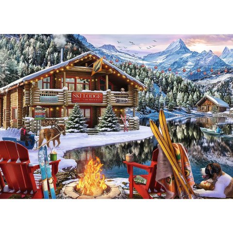 Trefl Puzzle Xmass Święta w górach Trefl (37540)