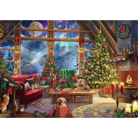 Trefl Puzzle Xmass Święta w górach Trefl (37540)