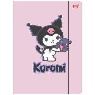 Unipap Teczka kartonowa na gumkę KUROMI A4 300g/m2 A4 mix 300g Unipap