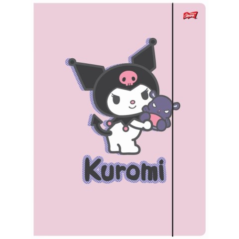 Unipap Teczka kartonowa na gumkę KUROMI A4 300g/m2 A4 mix 300g Unipap