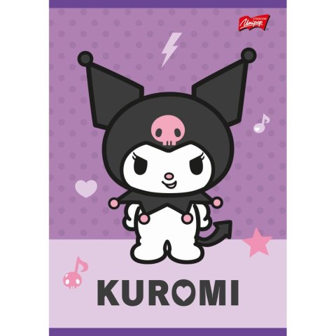 Unipap Zeszyt Kuromi aminowany A5 32k. 70g linia podwójna Unipap