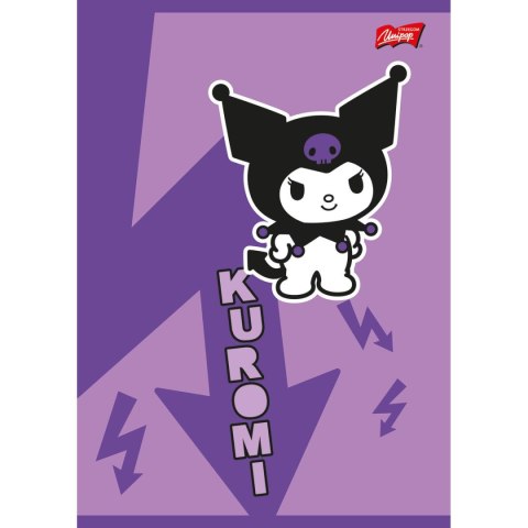 Unipap Zeszyt Kuromi aminowany A5 32k. 70g linia podwójna Unipap