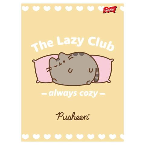 Unipap Zeszyt A5 Pusheen 60k. krata Unipap