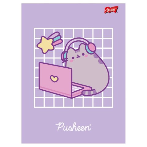 Unipap Zeszyt A5 Pusheen 60k. krata Unipap