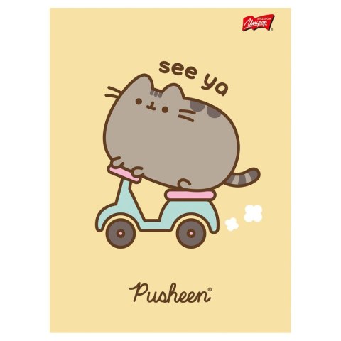 Unipap Zeszyt A5 Pusheen 60k. krata Unipap