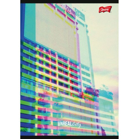 Unipap Zeszyt Unreal City A5 60k. 70g linia Unipap