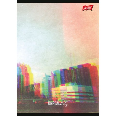 Unipap Zeszyt Unreal City A5 60k. 70g linia Unipap