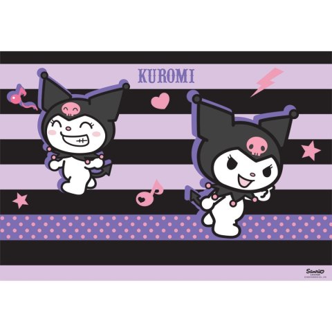 Bambino Podkład na biurko Kuromi mix płyta piśniowa pokryta okleiną PVC [mm:] 51x380 Bambino