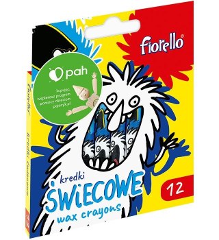 Fiorello Kredki świecowe 12 kol. Fiorello (170-2628)