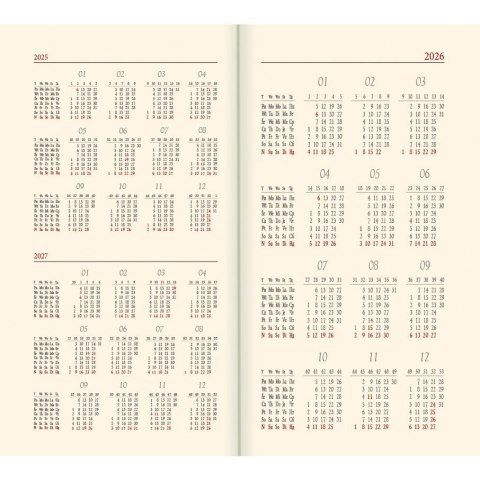 Lucrum Kalendarz książkowy (terminarz) A6 Lucrum (TS11)