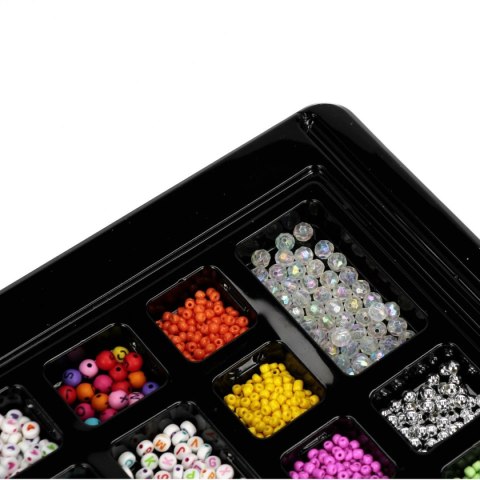 Mega Creative Koraliki dla dziewczynki Koraliki do nawlekania Mega Creative (553193)