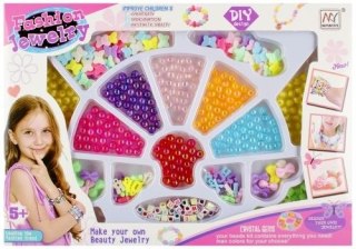 Mega Creative Koraliki dla dziewczynki do nawlekania Mega Creative (532515)