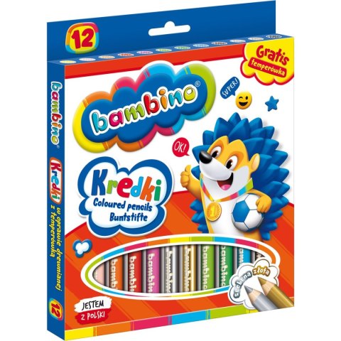 St.Majewski Kredki ołówkowe 12 kol. St.Majewski