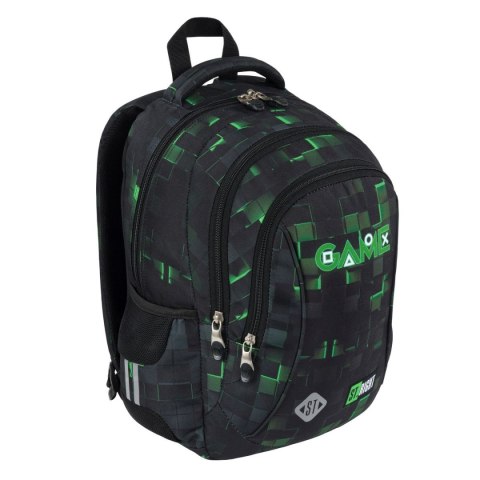 St.Right Plecak GREEN GAME 3-KOMORY St.Right (BP-26)