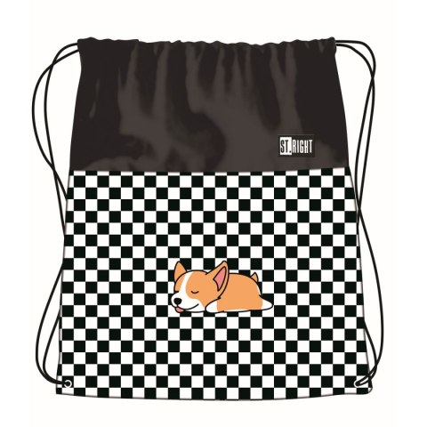 St.Right Worek na buty SLEEPY CORGI fartuszek ochronny St.Right