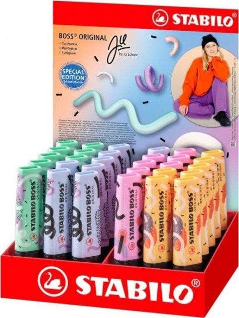 Stabilo Zakreślacz BOSS by Ju Schnee 30sztuk wkład mix 2,0-5,0mm Stabilo (70/30-1-101)