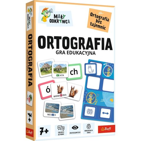 Trefl Gra edukacyjna Gabby Mały odkrywca Ortografia Trefl (02803)