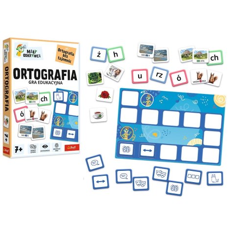 Trefl Gra edukacyjna Gabby Mały odkrywca Ortografia Trefl (02803)