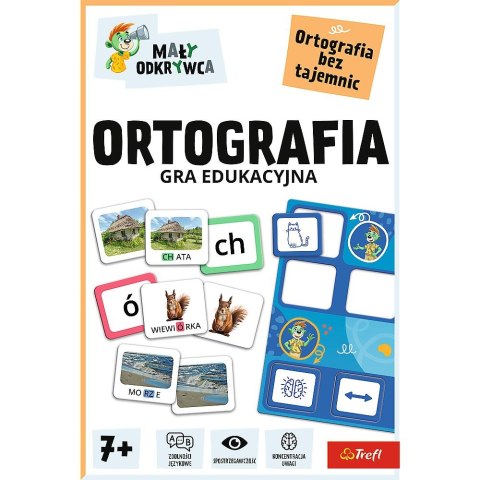 Trefl Gra edukacyjna Gabby Mały odkrywca Ortografia Trefl (02803)