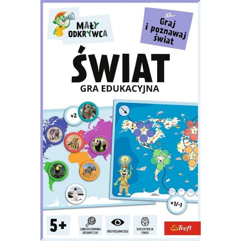 Trefl Gra edukacyjna Mały odkrywca Trefl (02807)