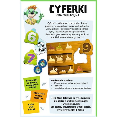 Trefl Gra edukacyjna Trefliki Cyferki Trefl (02810)
