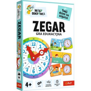 Trefl Gra edukacyjna Trefliki Mały odkrywca Gra Zegar Trefl (02809)