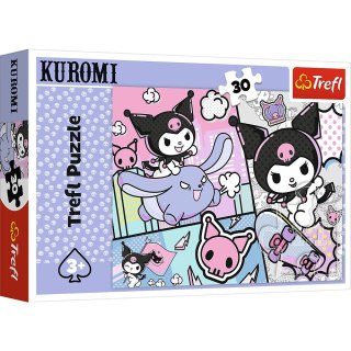 Trefl Puzzle Zabawy z Kuromi 30 el. Trefl (18325)