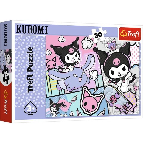 Trefl Puzzle Zabawy z Kuromi 30 el. Trefl (18325)
