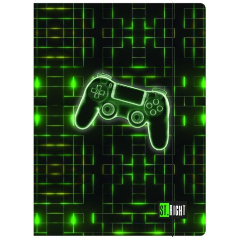 Unipap Teczka kartonowa na gumkę Neon Pad A4 Unipap