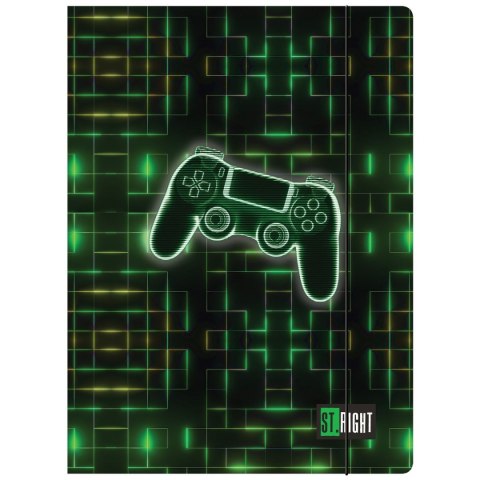 Unipap Teczka kartonowa na gumkę Neon Pad A4 Unipap