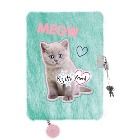 Bambino Pamiętnik My Little Friend Fluffy Kitty A5 Bambino