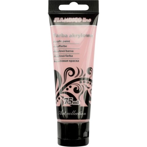 Flamingo Line Farba akrylowa Pastel kolor: jasnołososiowy 75ml Flamingo Line (073)
