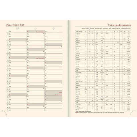 Lucrum Kalendarz książkowy (terminarz) NENUFARY A5 Lucrum (21DS)