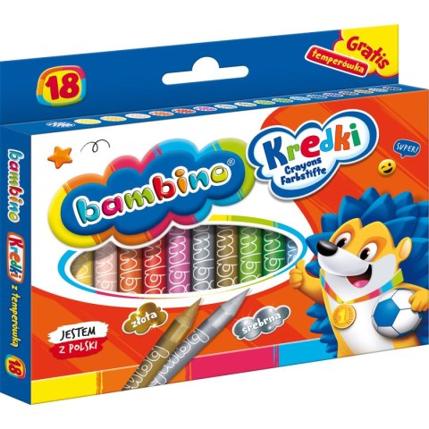 St.Majewski Kredki glinkowe 18 kol. St.Majewski