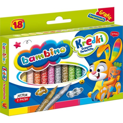 St.Majewski Kredki glinkowe 18 kol. St.Majewski