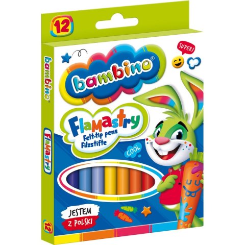 St.Right Flamaster Bambino 12 kolorów 12 kol. St.Right