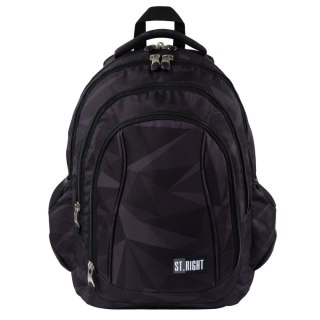 St.Right Plecak GEOMETRIC GREY 5903235673511 4-KOMORY St.Right (BP-04)