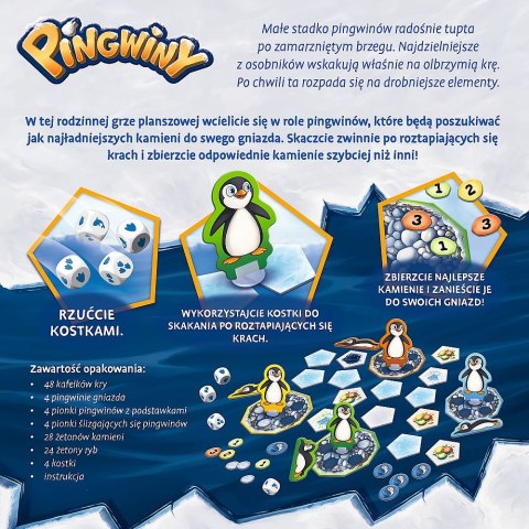 Trefl Gra edukacyjna Pingwiny" Trefl (02827)