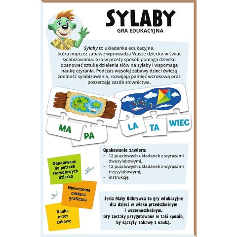 Trefl Gra edukacyjna Trefliki Sylaby Trefl (02813)