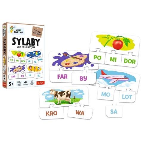 Trefl Gra edukacyjna Trefliki Sylaby Trefl (02813)
