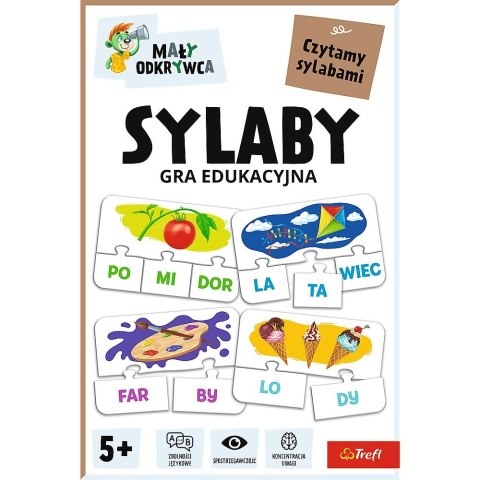 Trefl Gra edukacyjna Trefliki Sylaby Trefl (02813)