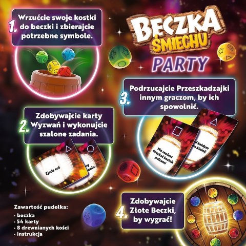 Trefl Gra strategiczna Beczka śmiechu Party Trefl (02825)